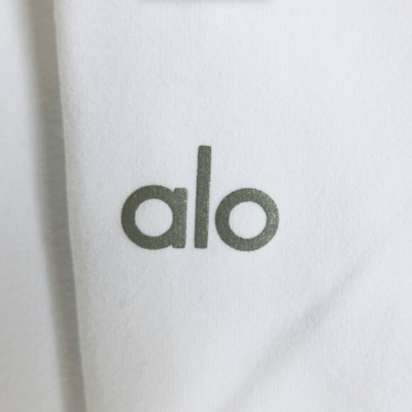 Alo Women XS white high waist leggings RN 87370 - Picture 5 of 10